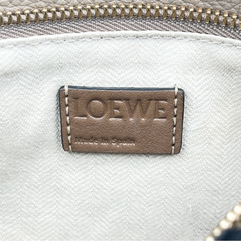LOEWE Puzzle Small Top Handle Bag Sand Grained Calfskin - Picture 14 of 14